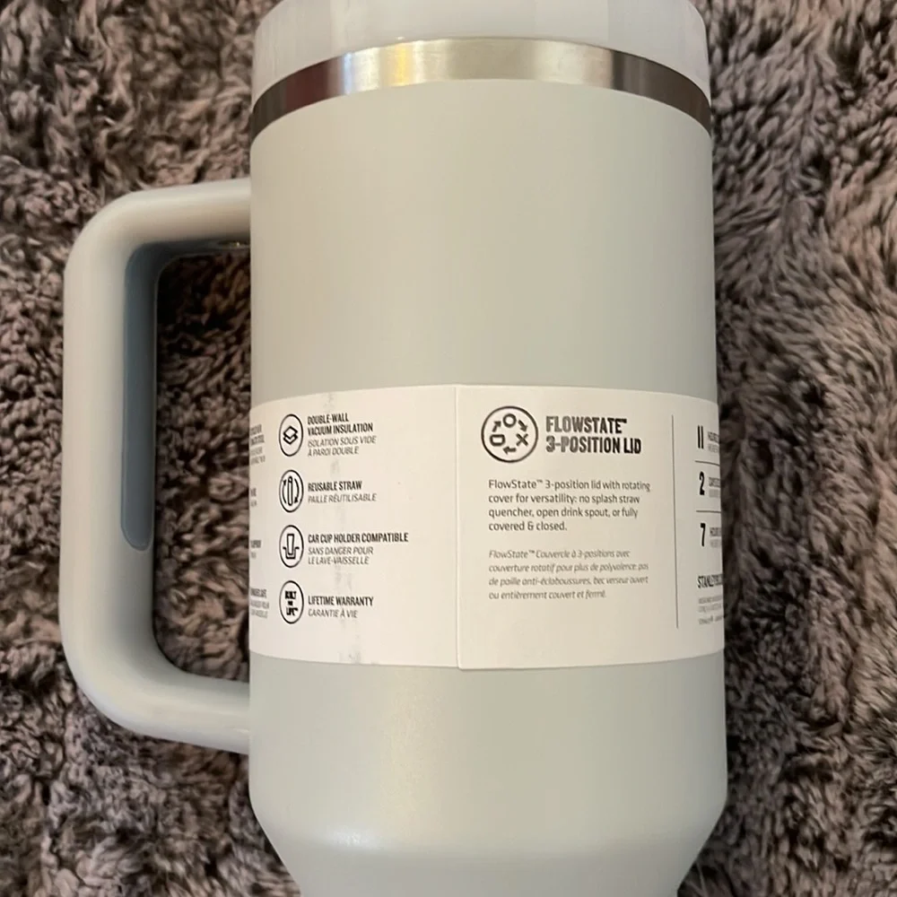 STANLEY THE FLOWSTATE QUENCHER H2.0 TUMBLER 40 OZ ALL DAY HYDRATION NEW - Picture 6 of 12